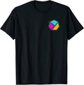 Geometric Pocket T-Shirt - Minimalist Left Side Graphic T-Shirt