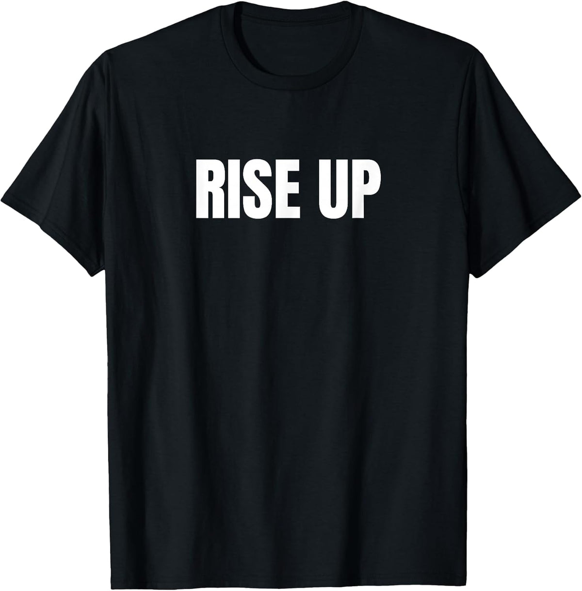 Motivational Rise Up Minimalists Simple T-Shirt