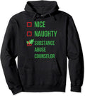 Substance Abuse Counselor Funny Pajama Christmas Gift Pullover