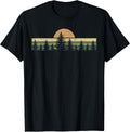 Outdoors Forest Trees Nature Women Men Retro Vintage Graphic T-Shirt