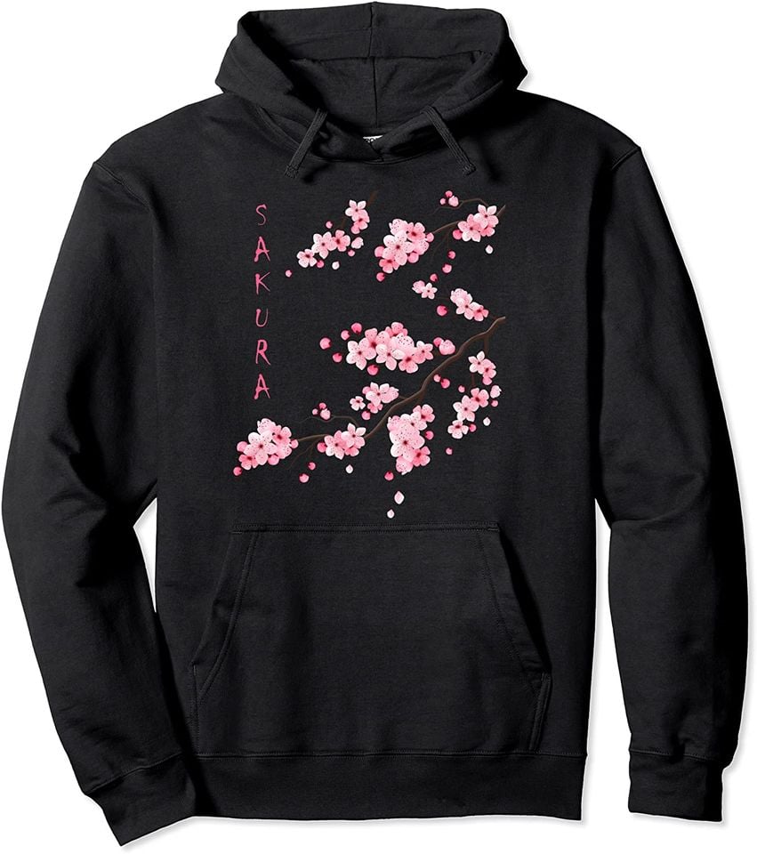 Vintage Sakura Cherry Blossom Japanese Graphical Art