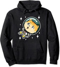 Cute Kawaii Cat In Space Astronaut Pullover