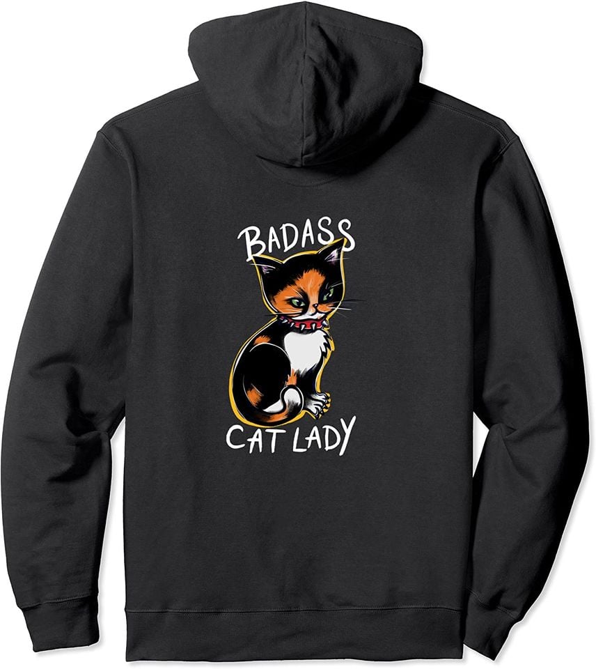 Badass Cat Mom Pullover