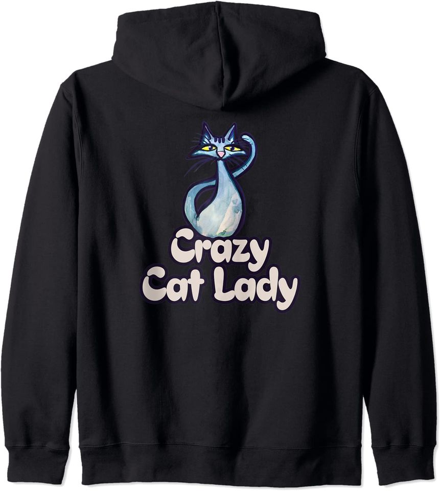 Crazy Cat Lady Pullover