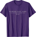 Minimalistic Lower East Side NYC Tshirt T-Shirt