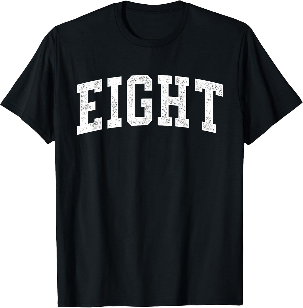 Eight Minimalist 8th Birthday Design 8-Year-Old T-Shirt