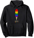 Choose Equality Ice Cream Waffle Cone Flag Gay Pride Gender Pullover