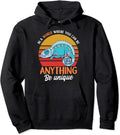 Chameleon Drawing - Pet Chameleon Lover Reptile Gift Pullover