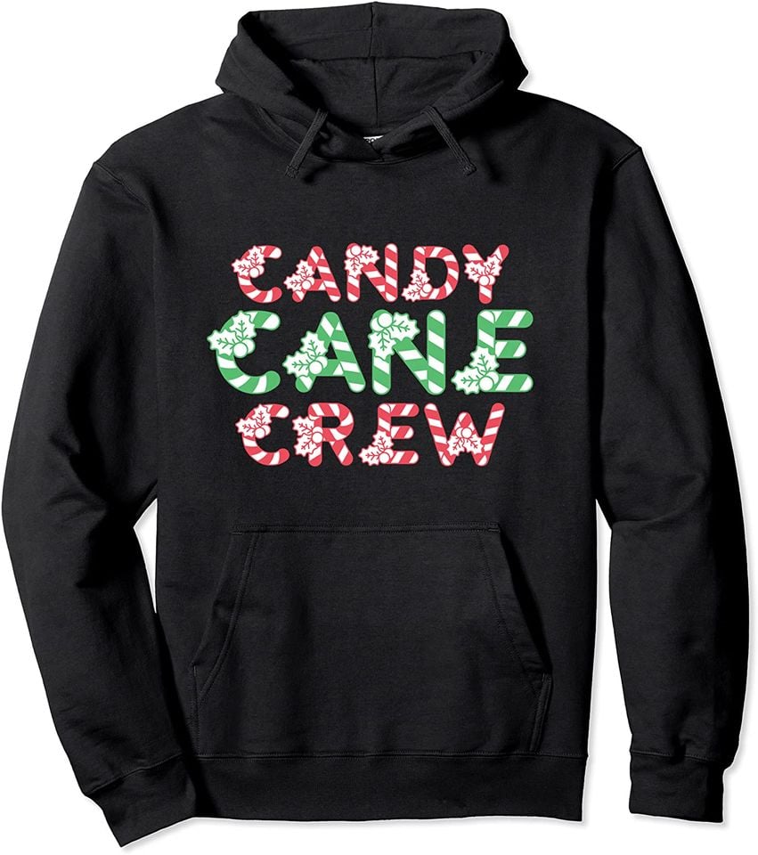 Candy Cane Crew Christmas Sweets Family Matching Costume Pullover