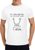 Minimalist Cotton T-Shirt Frog Men's Graphic tee Shortsleeve T-Shirt Hi How are You Album Cover Trendy Loose Fit