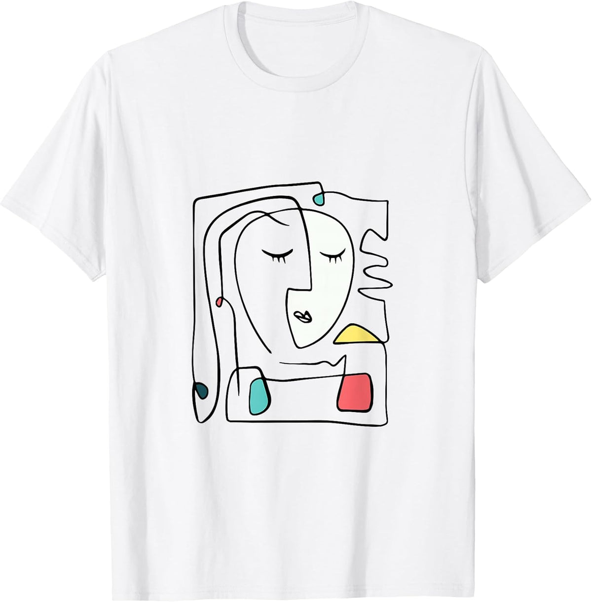 Artsy Minimalist Graphic Art T-Shirt