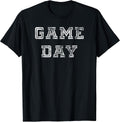 Game Day Football T Shirt Men Women Kids Retro Graphic Tee T-Shirt