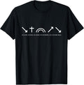 5 Gospel Symbols - Christian Minimalist T-Shirt