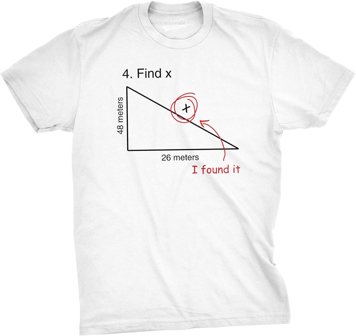 Find X T Shirt Funny Saying Math Teacher Graphic Sarcastic Gift Novelty Dad Joke