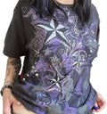 Fairy Grunge Top Women Y2k Short Sleeve Vintage Goth Graphic T Shirt Teen Girl Emo Aesthetic Gothic Baggy Tee