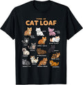 Types of Cat Loaf Cute Kitten Kawaii Cats, Cat Lover T-Shirt