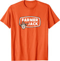 Farmer Jack Retro 80s Funny Men's & Women's Vintage Graphic T-Shirt