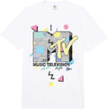 Retro Shape Design Logo Graphic T-Shirt Comfort Colors Adult Heavyweight T-Shirt