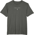 God First Minimalist Christian Faith Based Cross Religious T-Shirt