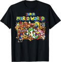 World Retro Map Graphic T-Shirt T-Shirt