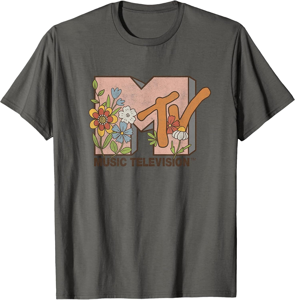 Retro Flower Power Boho 70s Floral Graphic T-Shirt