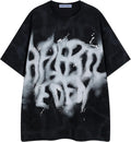 Mens Graphic Tee Shirts Oversized Baggy Loose Cotton T-Shirt Streetwear Casual Summer Y2k Shirt