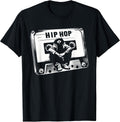 Vintage Cassette Tape Hip Hop Music 80s 90s Retro Graphic T-Shirt