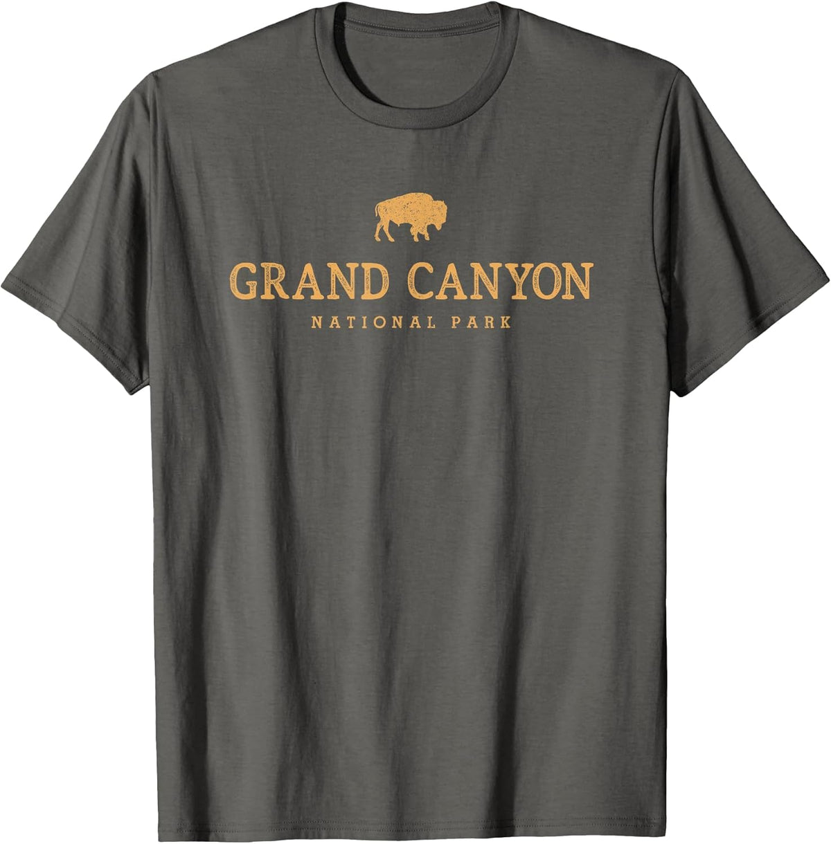 Grand Canyon National Park Arizona Bison Buffalo Graphic T-Shirt