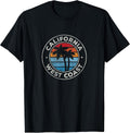 California CA Vintage Graphic Retro 70s T-Shirt