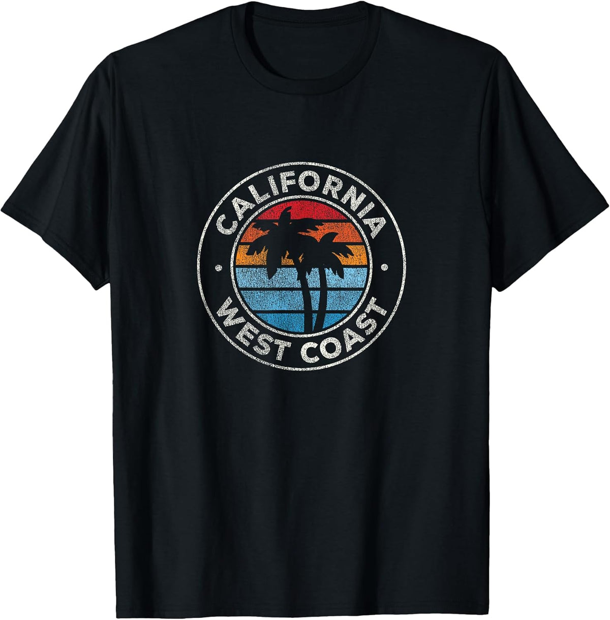 California CA Vintage Graphic Retro 70s T-Shirt
