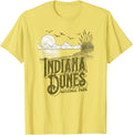 Vintage Indiana Dunes National Park Retro 80's Minimalist T-Shirt