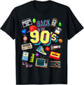 Men's Women's Kids Vintage Retro Back to 90's Graphic Design T-Shirt