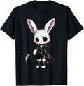 Creepy Cute Kawaii Bunny Horror Aesthetic Goth Rabbit T-Shirt
