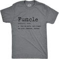 Crazy Dog Mens Funcle Definition T Shirt Funny Uncle Shirt Graphic Tee