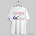 8647 Upside Down Flag T Shirt