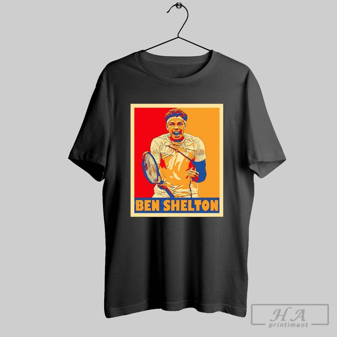 Ben Selton Tennis Player Celebration Graphic Shir
