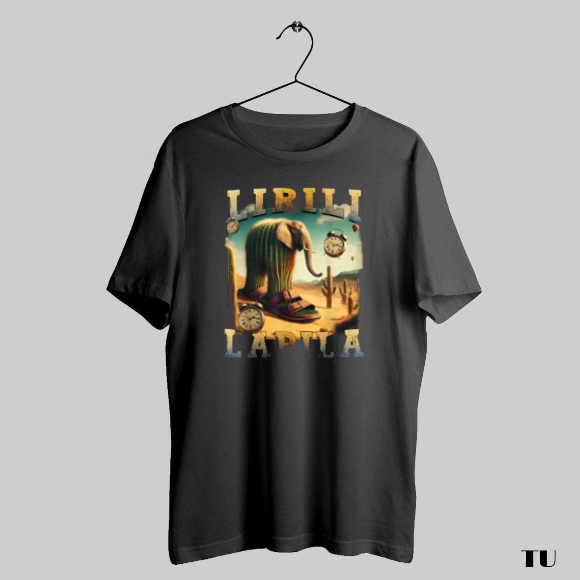 Best Lirili Larila Italian Brainrot Cactus Elephant T Shirts