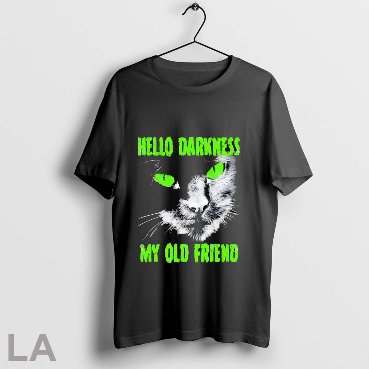Black Cat Hello Darkness My Old Friend