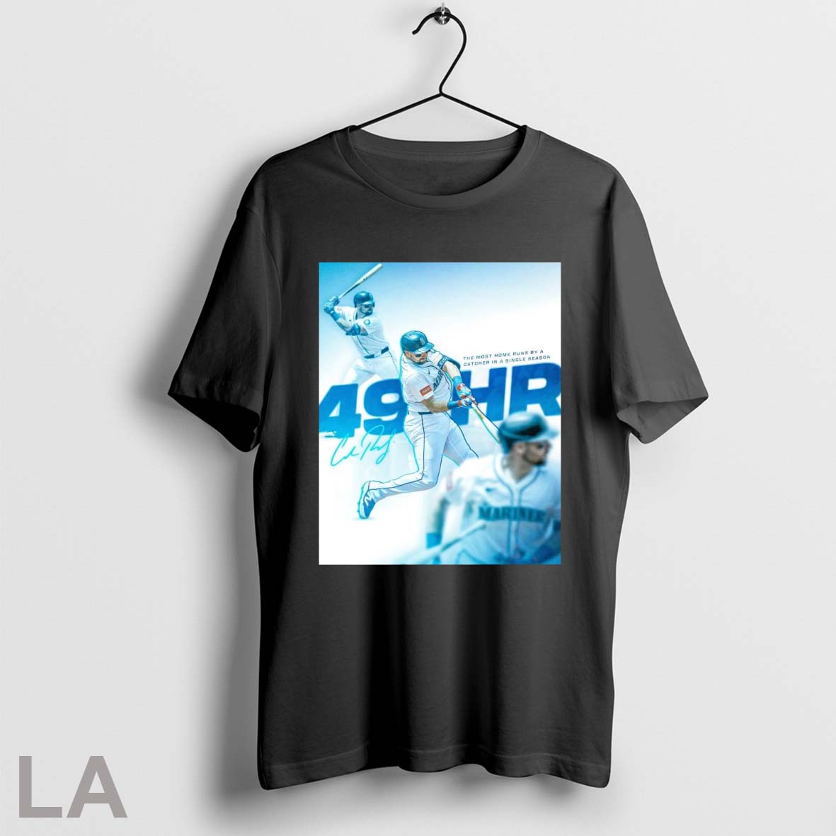 Cal Raleigh Seattle Mariners 49hr The Most Home Runs By A Catcher In A Single