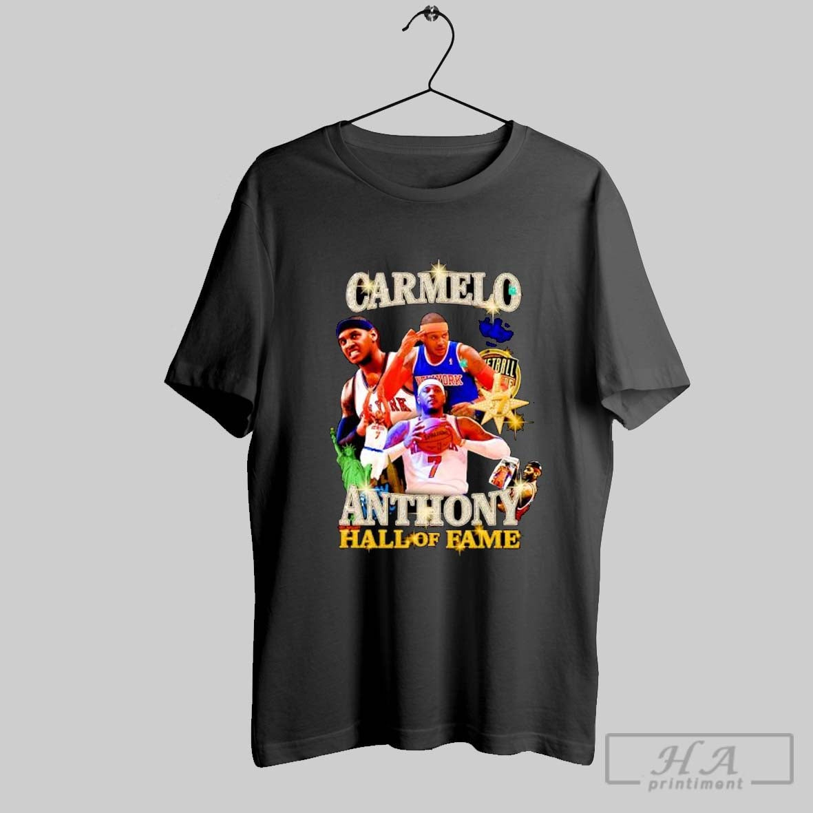 Carmelo Anthony Hall Of Fame Shirt Sweater Longsleeve And V Neck