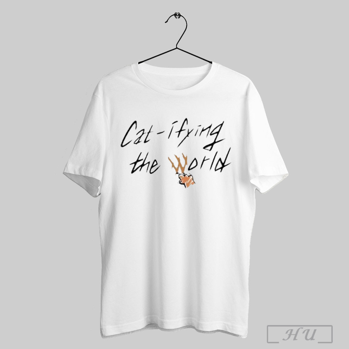 Cat Ifying The World T Shirt