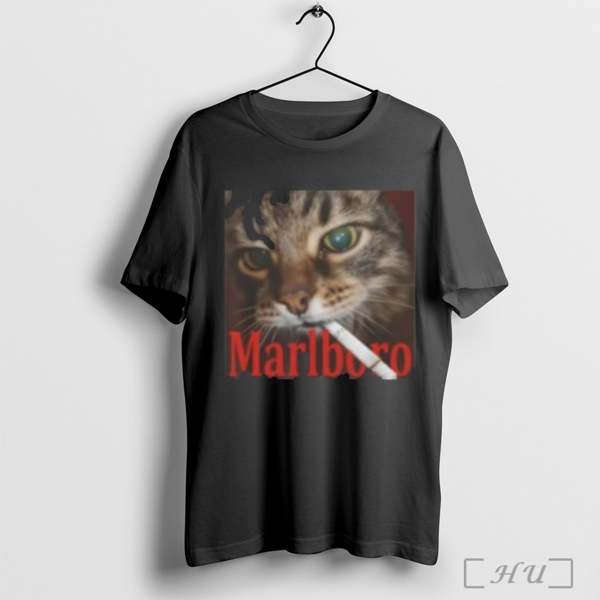 Cat Smoke Marlboro T Shirt