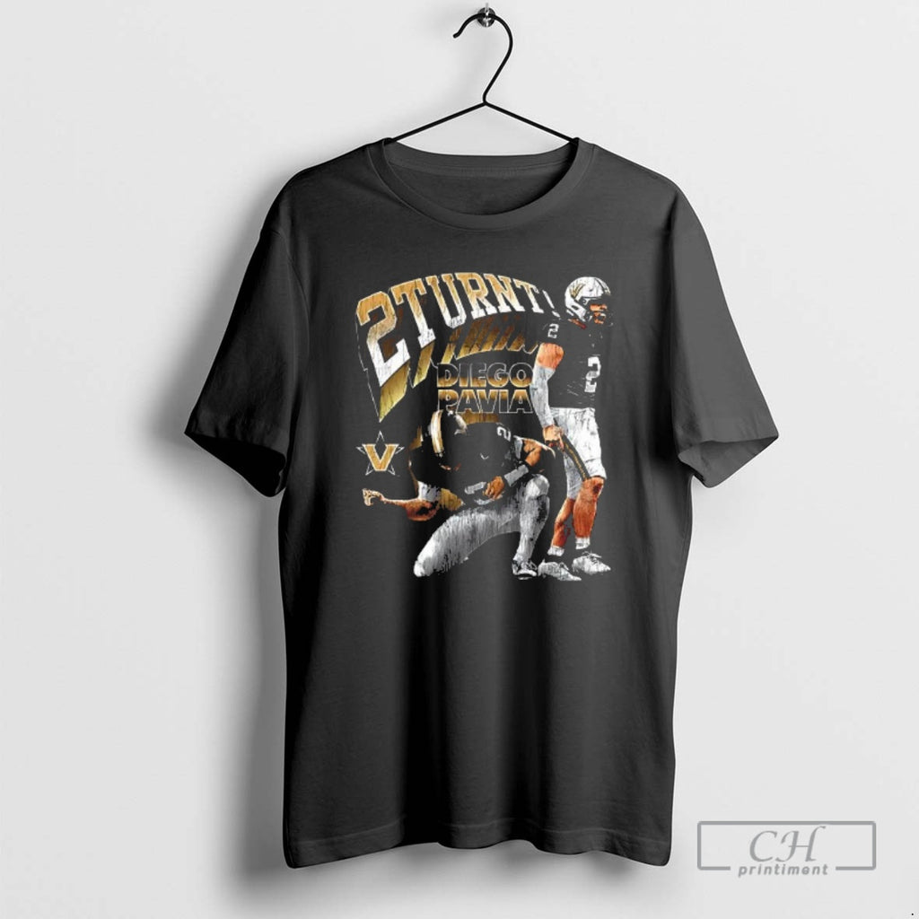 Classic 2turnt Diego Pavia Vanderbilt Football Retro Shirt Sweater