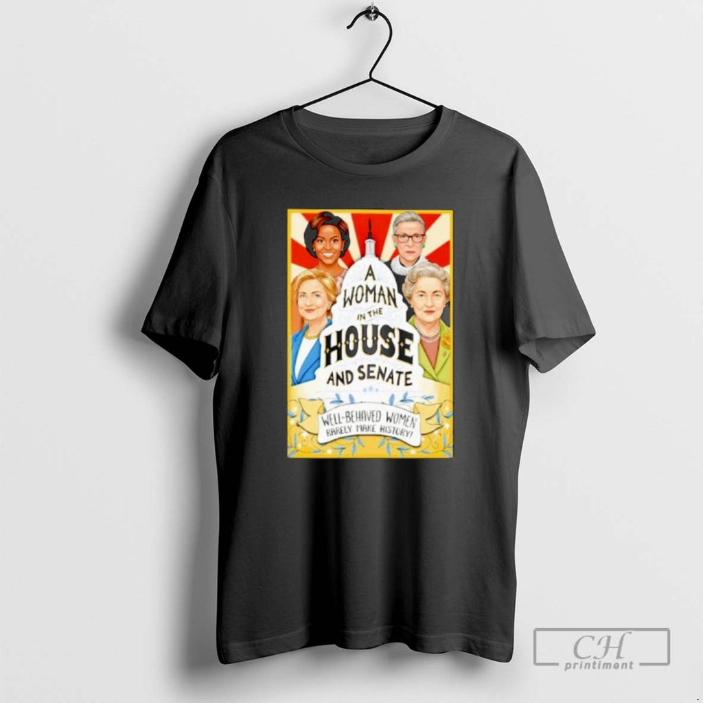 Classic A Woman In The House And Senate Ornaments Shirt Sweater