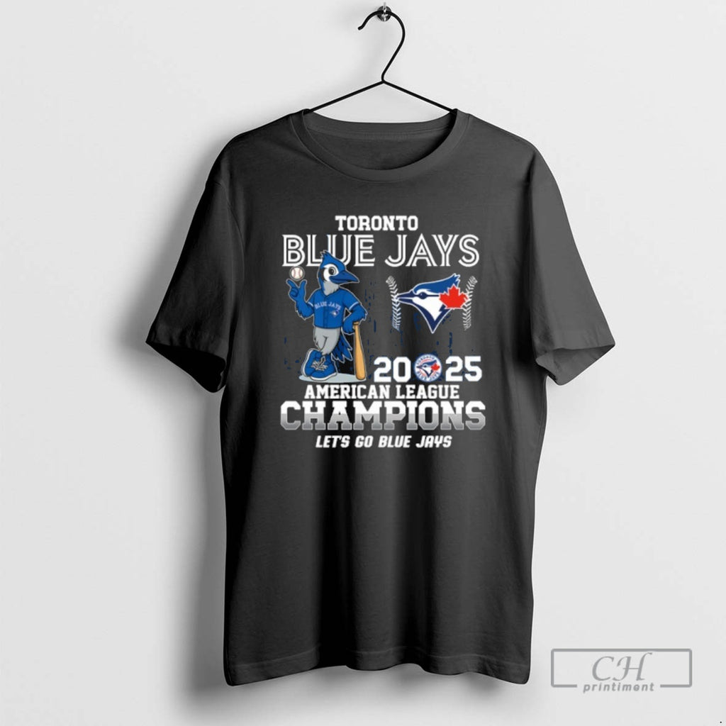Classic Ace Toronto Blue Jays 2025 American League Champions Lets Go Blue Jays Shirt Sweater