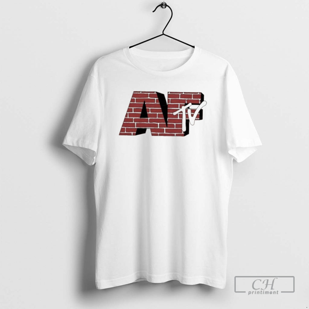 Classic Aftv Television Aftv Brick Logo Shirt Sweater