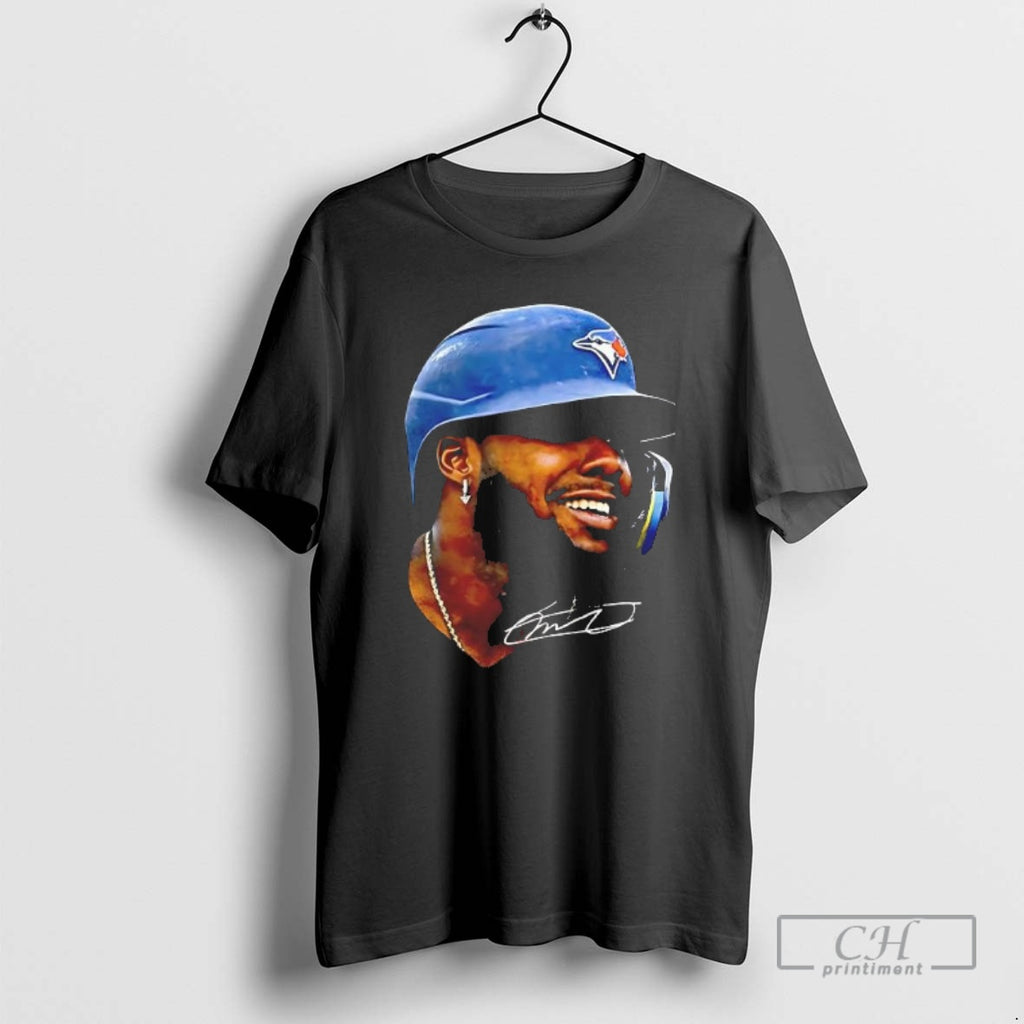 Classic Awesome Big Head Vladdy Guerrero Jr Toronto Blue Jays Signature Shirt Sweater