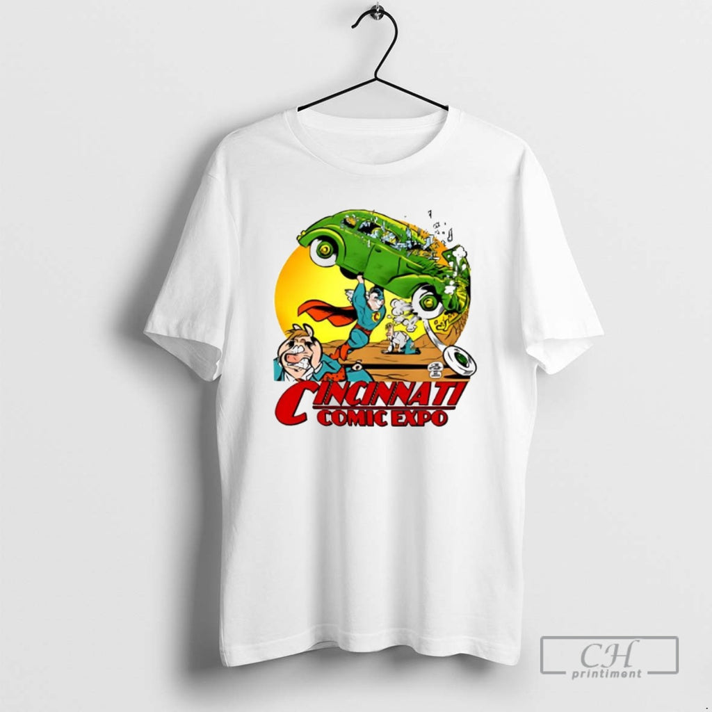 Classic Awesome Cincinnati Comic Expo Superman Shirt Sweater