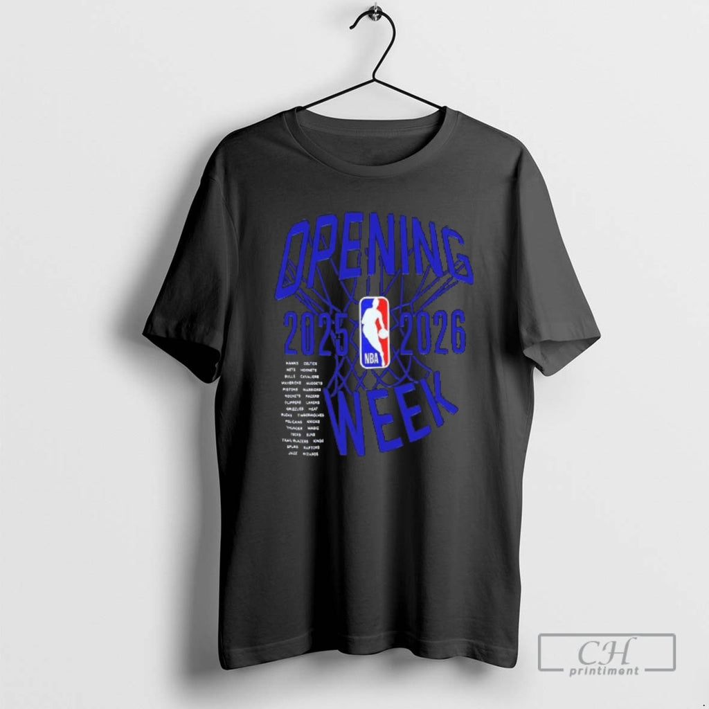 Classic Awesome Opening Week 2025 2026 Nba Logo Shirt Sweater