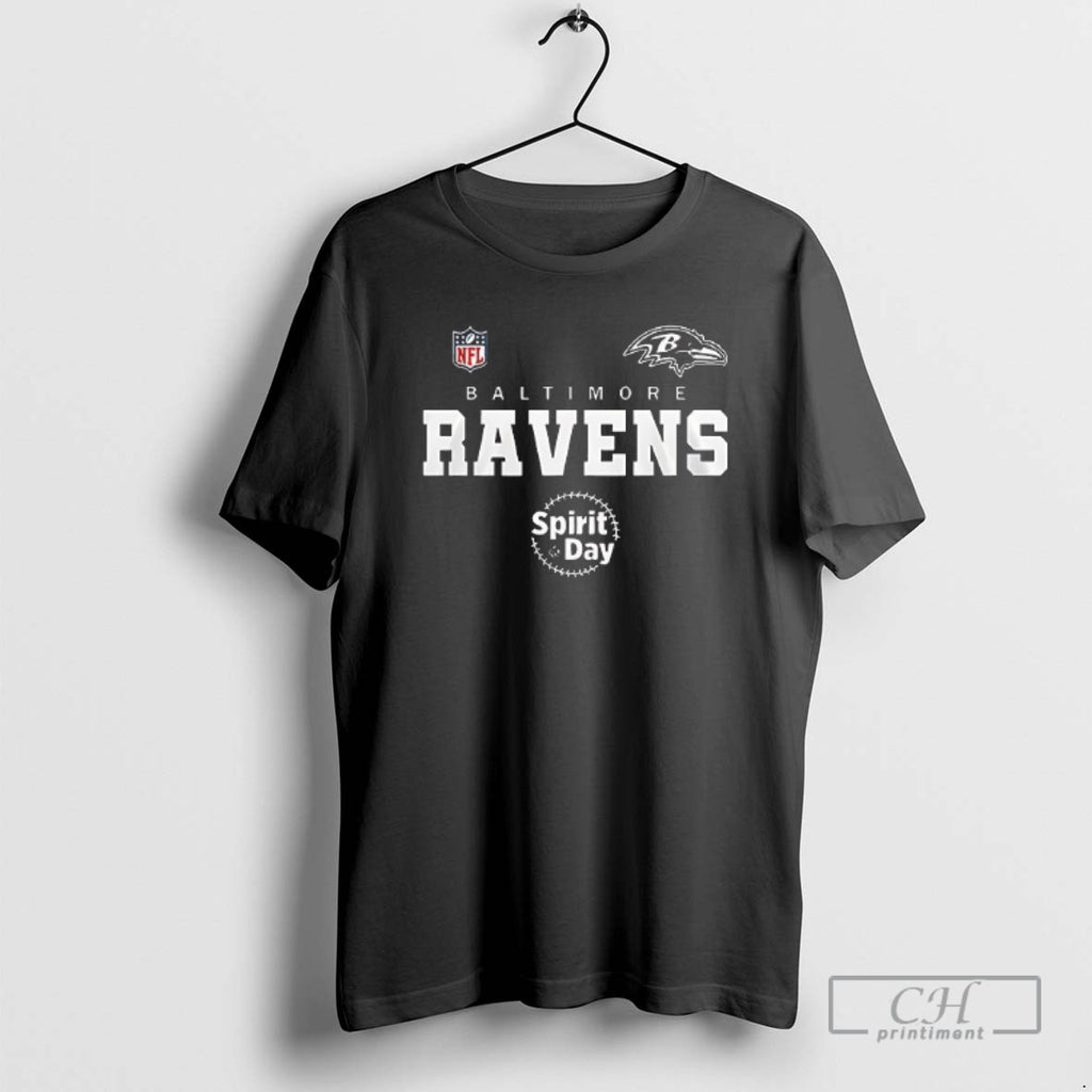 Classic Baltimore Ravens Stand Against Bullying Spirit Day Double Sided Shirt Sweater